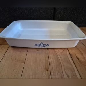 Corningware Blue Cornflower baking or casserole dish (P-332) 12" x 7.5" x 2"